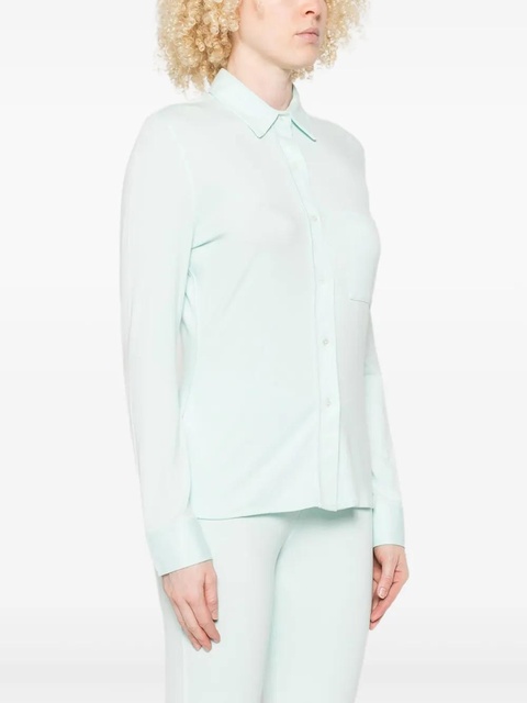 BY FAR pocket long-sleeve shirt - Green - zdjęcie produktu nr 2