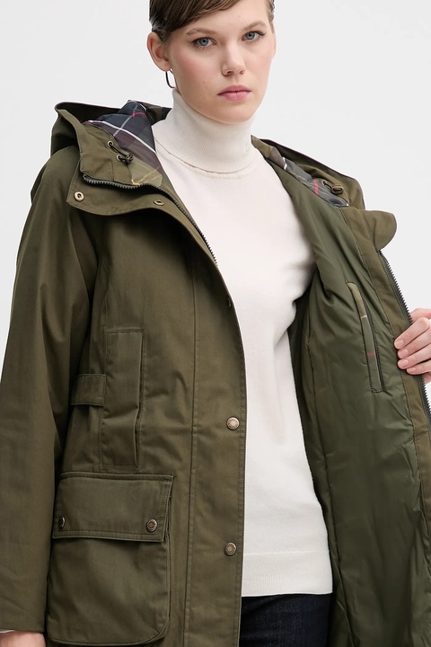 Barbour kurtka BAMBURGH kolor zielony przejściowa LWB0926 - zdjęcie produktu nr 2