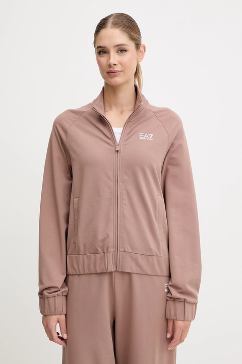 EA7 Emporio Armani dres damski kolor brązowy AF13135.7W000118 - zdjęcie produktu nr 2