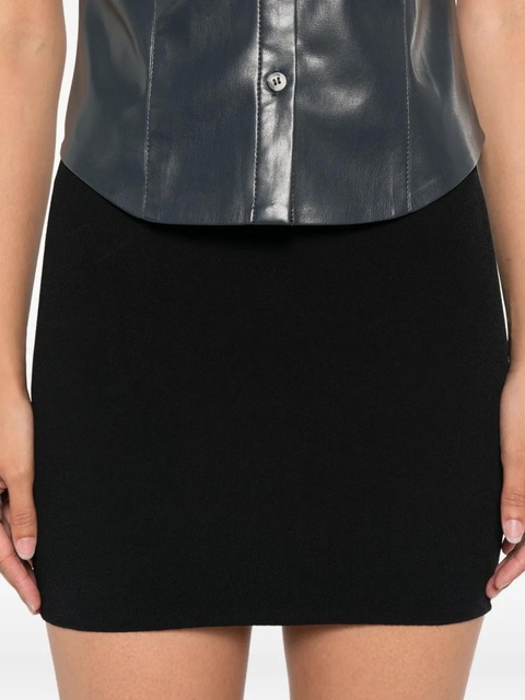 Nanushka knitted mini skirt - Black - zdjęcie produktu nr 2