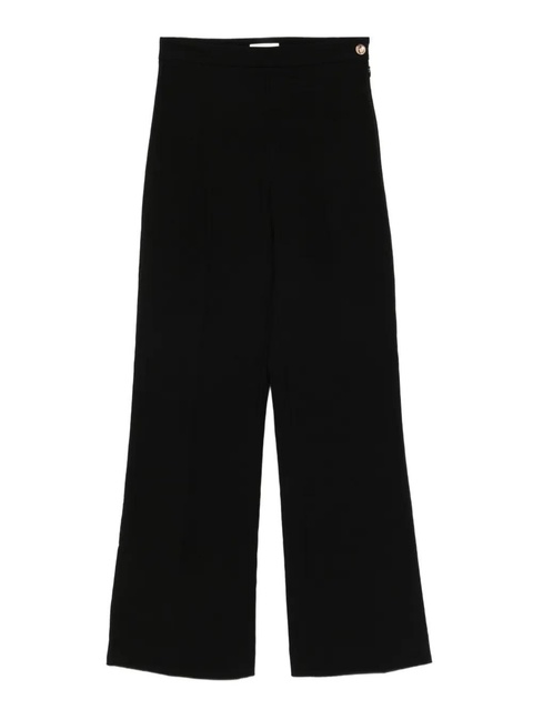 SANDRO button-detail high-waist trousers - Black - zdjęcie produktu nr 1