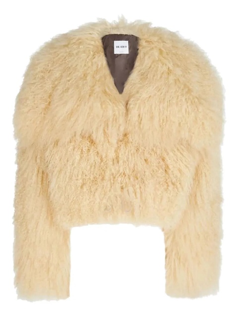 The Attico V-neck jacket - Neutrals - zdjęcie produktu nr 1