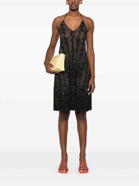 Missoni zigzag lamé beach cover up - Black - zdjęcie produktu nr 2