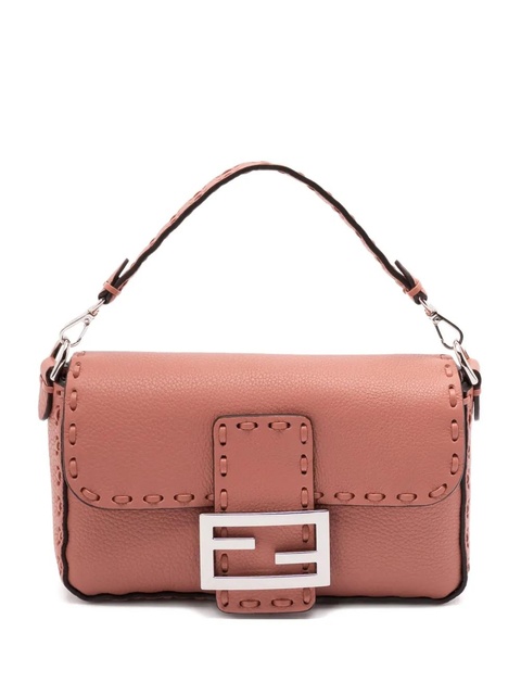 FENDI leather chain mini bag - Pink - zdjęcie produktu nr 1