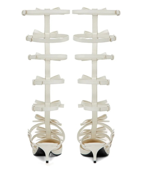 Valentino Garavani 55mm bow-embellished kitten-heel pumps - White - zdjęcie produktu nr 2