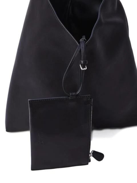 The Row small Bindle stitch-detail shoulder bag - Black - zdjęcie produktu nr 2