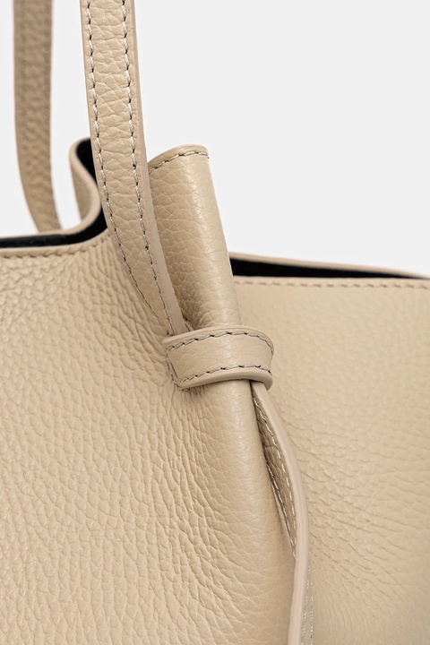 Yuzefi torebka skórzana MOCHI kolor beżowy YUZRS26-HB-MO-L066 - zdjęcie produktu nr 2