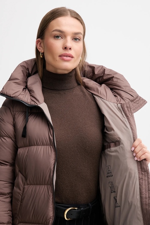 Bomboogie kurtka puchowa GENEVA kolor brązowy zimowa CW6630TTMF5 - zdjęcie produktu nr 2