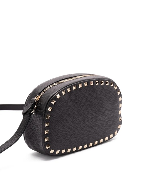 Valentino Garavani mini Rockstud leather cross body bag - Black - zdjęcie produktu nr 2