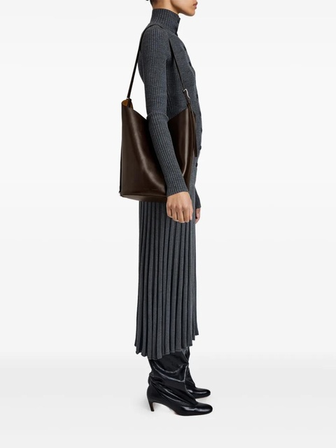 Proenza Schouler buckle-fastening leather tote bag - Brown - zdjęcie produktu nr 2
