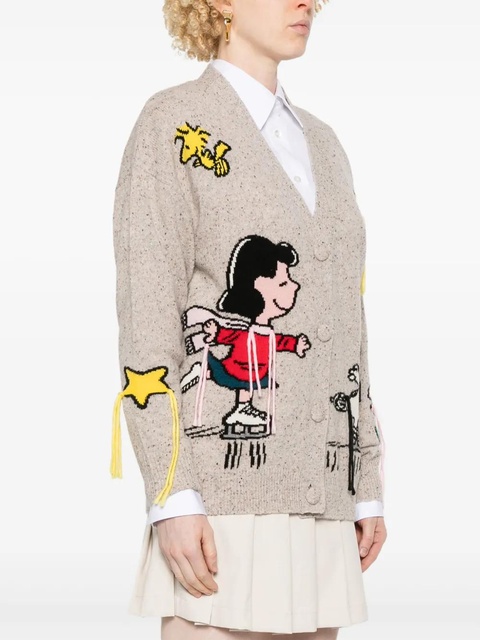 MC2 Saint Barth x PEANUTS™ Sasi cardigan - Brown - zdjęcie produktu nr 1