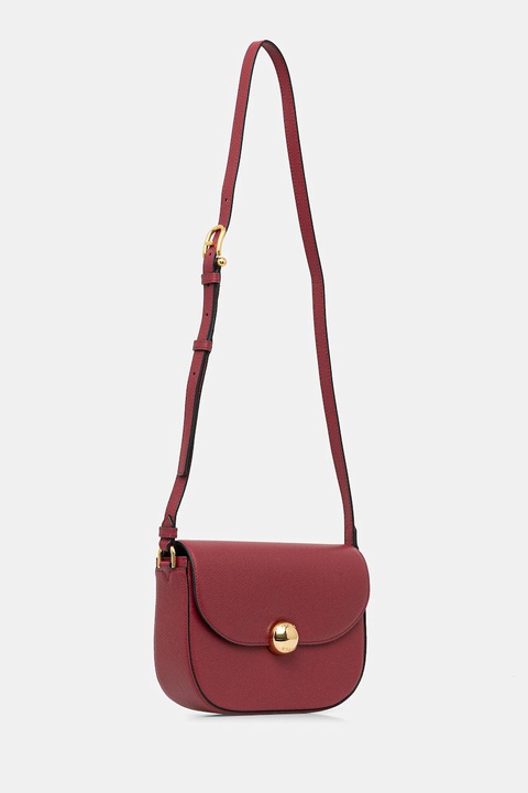 Furla torebka skórzana kolor bordowy WB01887.BX3036.CGQ00 - zdjęcie produktu nr 2