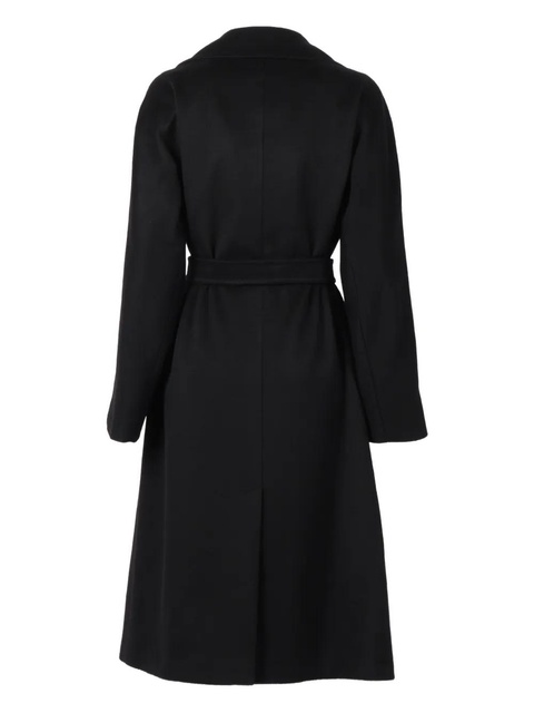 Weekend Max Mara Cascia belted coat - Black - zdjęcie produktu nr 2