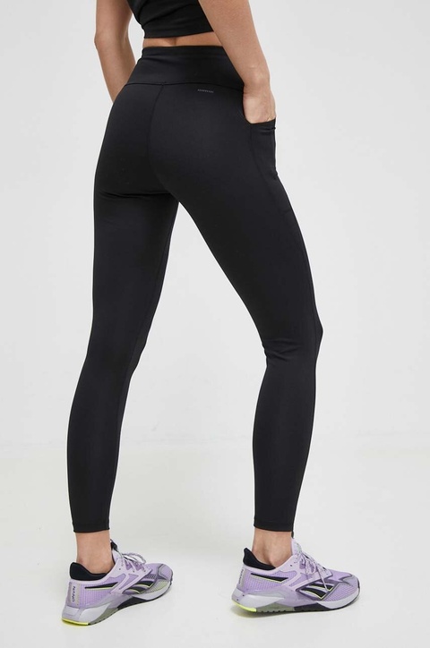 adidas Performance legginsy do biegania Running Essentials kolor czarny gładkie HY2902 - zdjęcie produktu nr 2