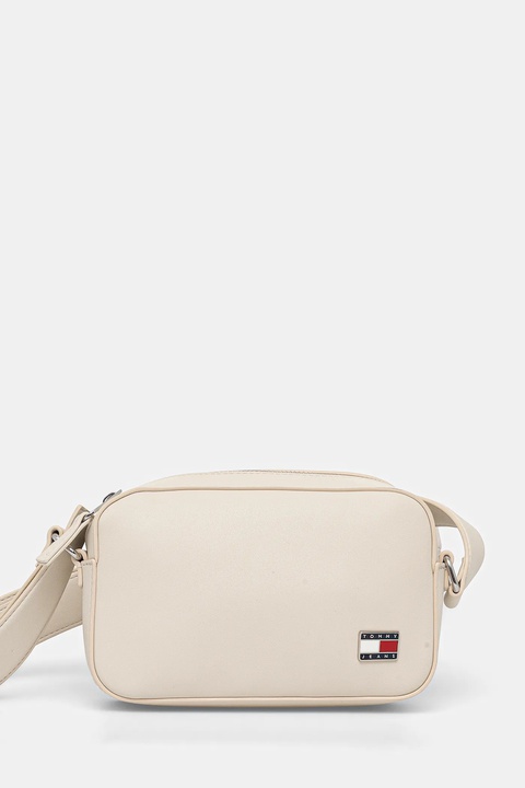 Tommy Jeans torebka kolor beżowy AW0AW17872 - zdjęcie produktu nr 1