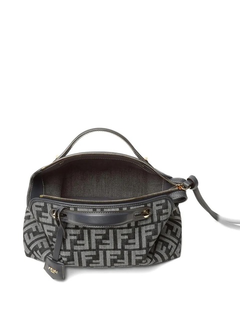 FENDI medium By The Way Soft FF jacquard tote bag - Blue - zdjęcie produktu nr 1