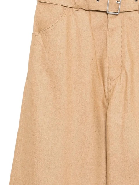 Jil Sander belted denim - Neutrals - zdjęcie produktu nr 2