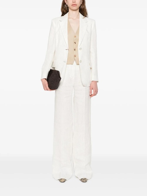 Max Mara striped suit - Neutrals - zdjęcie produktu nr 1
