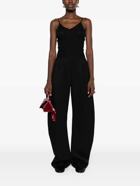 The Attico Gary wide-leg trousers - Black - zdjęcie produktu nr 2