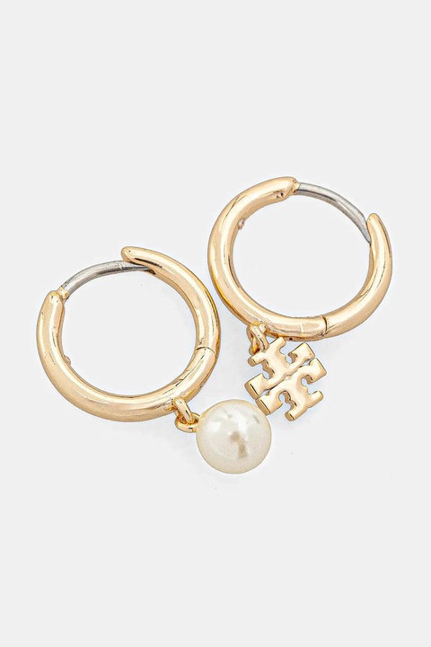 Tory Burch kolczyki pozłacane Kira Mismatched 176768-782 - zdjęcie produktu nr 2