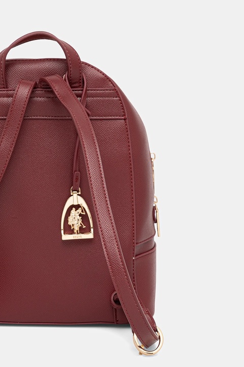 U.S. Polo Assn. plecak Jones damski kolor bordowy mały BEUJE8653WVP - zdjęcie produktu nr 1