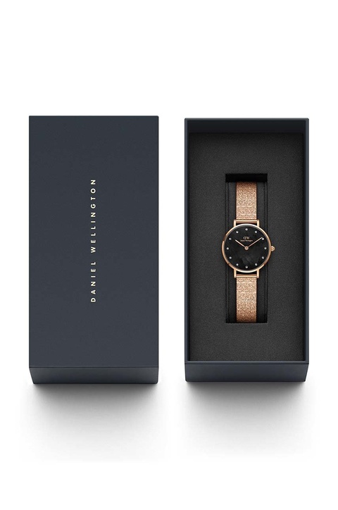 Daniel Wellington zegarek Petite 28 Lumine damski kolor różowy - zdjęcie produktu nr 2