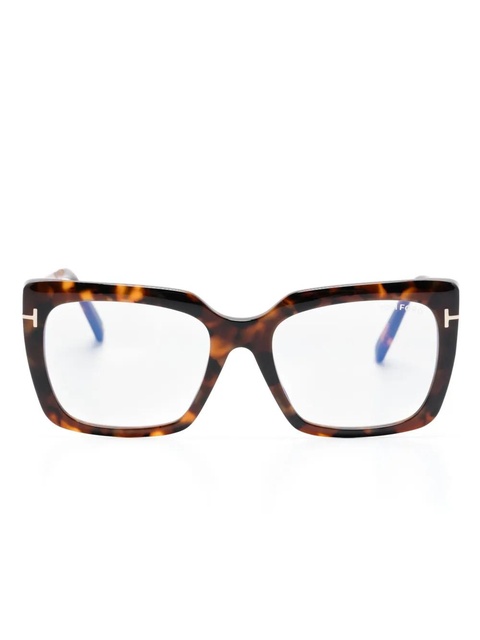 TOM FORD Eyewear square-frame glasses - Brown - zdjęcie produktu nr 1