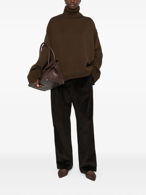 The Frankie Shop roll-neck sweater - Brown - zdjęcie produktu nr 2