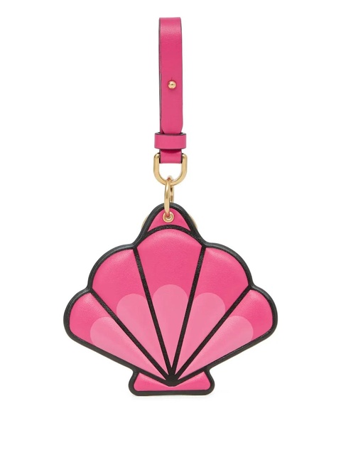 Moncler leather keyring - Pink - zdjęcie produktu nr 1