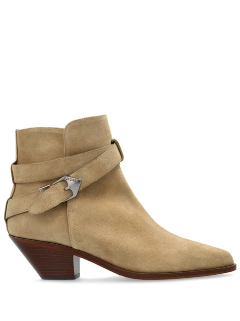ISABEL MARANT 60mm suede ankle boots - Brown - zdjęcie produktu nr 1