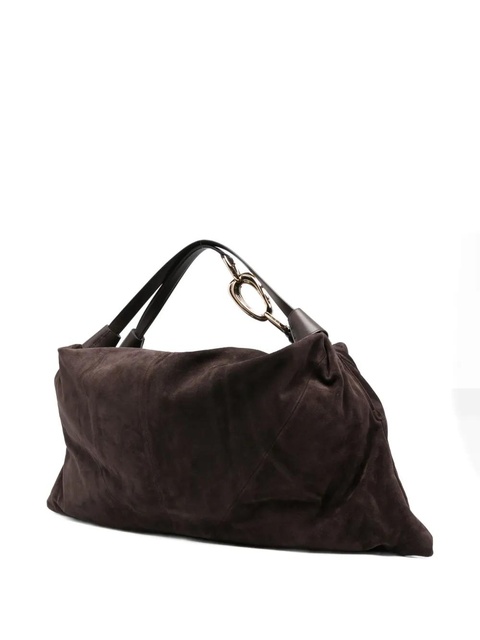 ZIMMERMANN Trampoline suede-leather shoulder bag - Brown - zdjęcie produktu nr 2