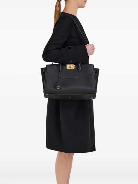 Ferragamo large Soft Studio tote bag - Black - zdjęcie produktu nr 2