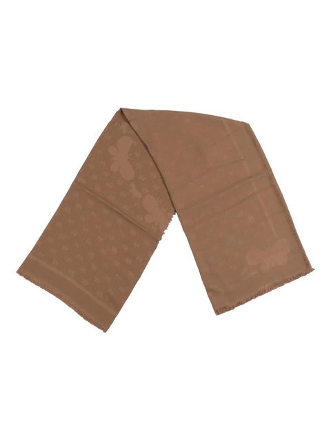 Weekend Max Mara DIRE fringed scarf - Brown - zdjęcie produktu nr 1