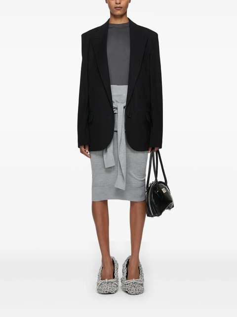 Acne Studios single-breasted blazer - Black - zdjęcie produktu nr 2