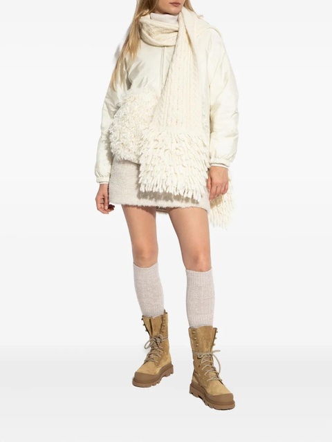 Moncler hooded zip-up jacket - Neutrals - zdjęcie produktu nr 1