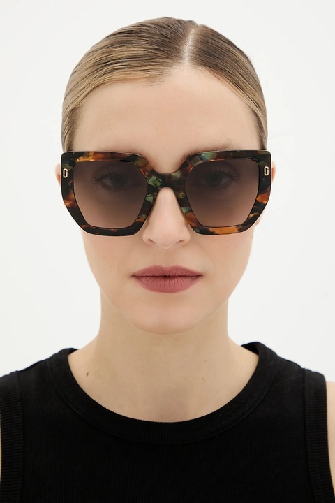 Marc Jacobs okulary przeciwsłoneczne damskie kolor brązowy MJ 1126/S - zdjęcie produktu nr 2