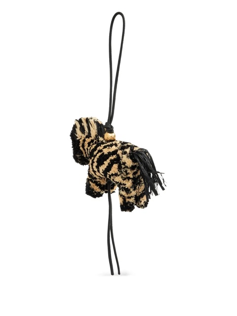 LOEWE Zebra bag charm - Neutrals - zdjęcie produktu nr 2