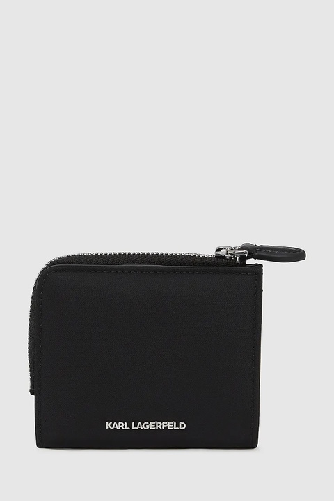 Karl Lagerfeld portfel damski kolor czarny A4W32012 - zdjęcie produktu nr 2