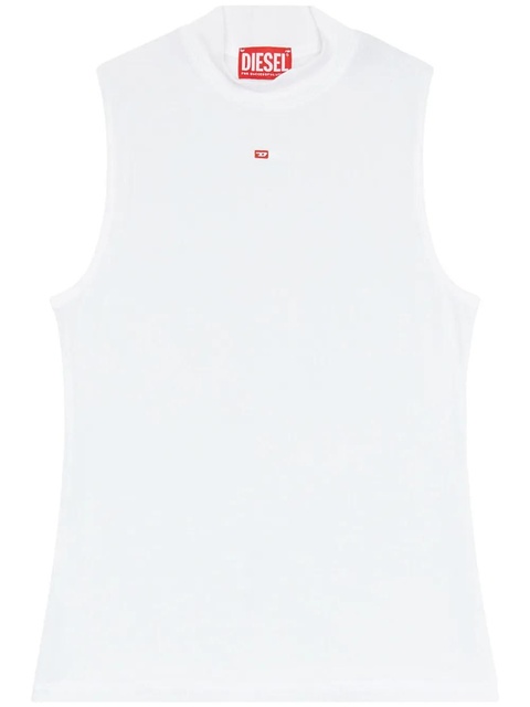 Diesel T-Mokky-Sl-Microdiv mock-neck top - White - zdjęcie produktu nr 1