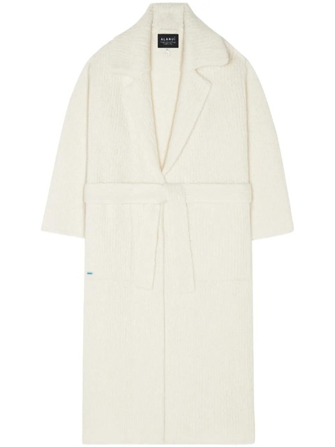 Alanui knitted robe coat - White - zdjęcie produktu nr 1