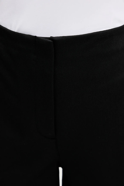 Abercrombie & Fitch spodnie damskie kolor czarny dzwony high waist KI156-5443-900 - zdjęcie produktu nr 1