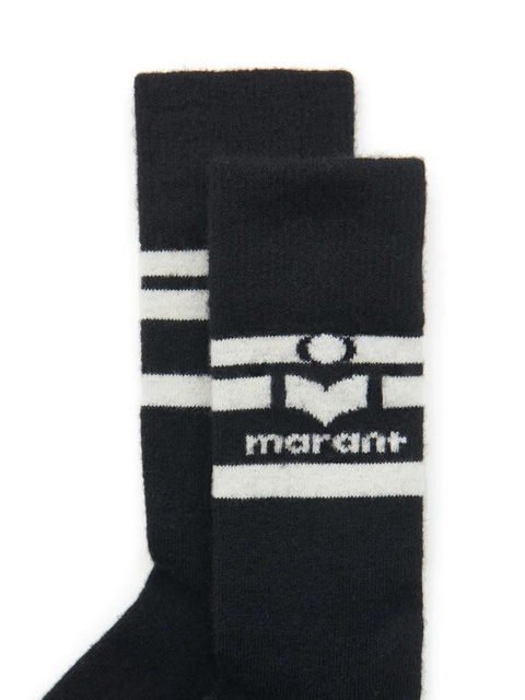 ISABEL MARANT Viby socks - Black - zdjęcie produktu nr 2