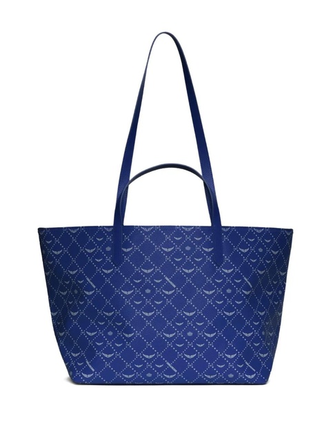 Zadig&Voltaire wings monogram tote bag - Blue - zdjęcie produktu nr 2