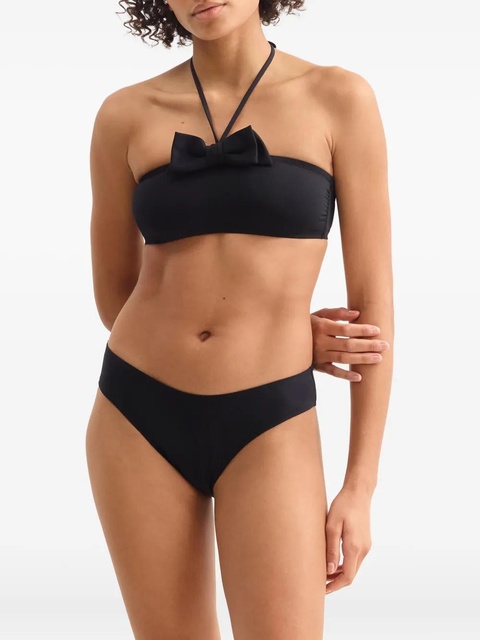 ERES bow-detail bikini top - Black - zdjęcie produktu nr 2