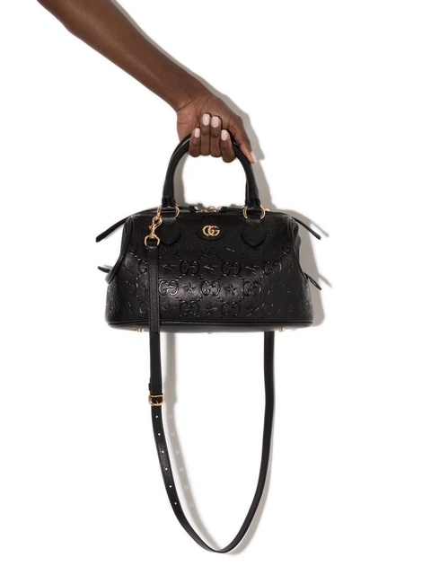 Gucci medium GG star top-handle bag - Black - zdjęcie produktu nr 2