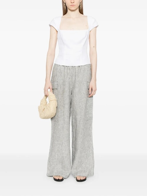 Reformation Ethan trousers - Grey - zdjęcie produktu nr 2