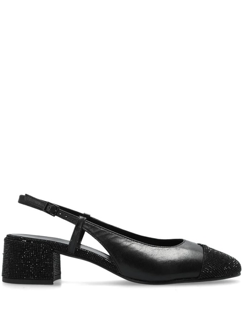 Tory Burch 45mm cap-toe slingback pumps - Black - zdjęcie produktu nr 1