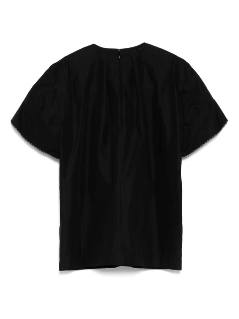 3.1 Phillip Lim petal sleeves blouse - Black - zdjęcie produktu nr 2