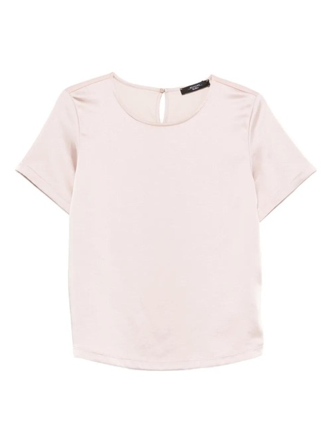 Weekend Max Mara keyhole-neck short-sleeve top - Neutrals - zdjęcie produktu nr 1