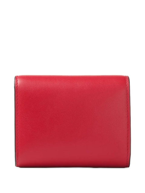 Jimmy Choo Marinda bow-detail wallet - Red - zdjęcie produktu nr 1